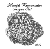 Henrich Wannemacher Insignia Seal 1647